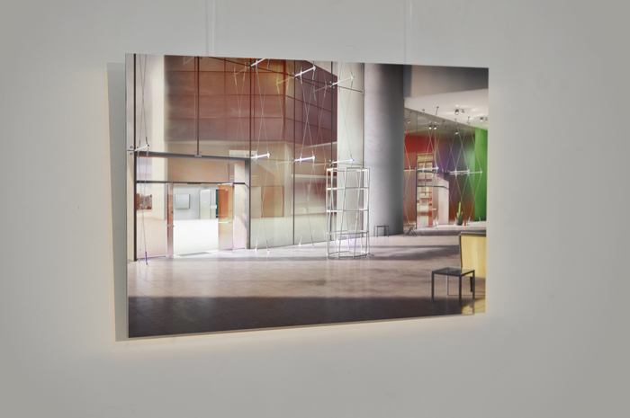 L’éloquence de l’espace, image de synthèse, 
                tirage Vivera, 24 x 36 cm, décembre 2012 